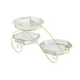 thumbnail image 1 of Plato Divisorio de Postre Perfecl Bandeja de Frutas Secas 3 Niveles Blanco, 1 of 8