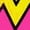 Hot Pink, variant on DC Wonder Woman Logo Dist Women's T Shirt, Royal, Large