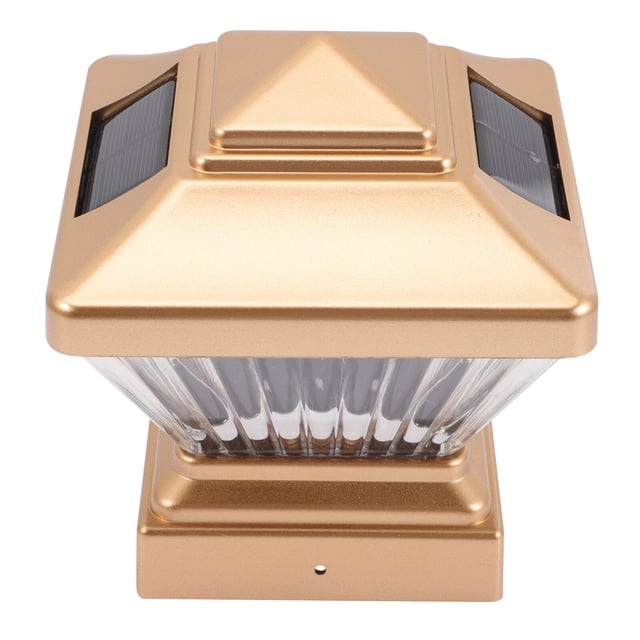 Luminaire de Poteau Extérieur Étanche Lampe Solaire Décor