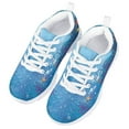 thumbnail image 3 of Pzuqiu Starfish Girls Blue Ocean Sneakers Size 11 Lightweight Running Tennis Shoes Comfy Athletic Walking Shoes Outdoor Sport Shoes, 3 of 5