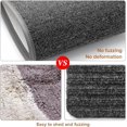 thumbnail image 4 of HSHDLDF 13pcs Carpet Stair Treads, Indoor Non-Slip Edging Stair Rugs Covers Rubber Backing Anti Slip Indoor Stair Mats Removable Washable Step Runners for Wooden Stairs(25.5×9.5In,Dark Grey), 4 of 7