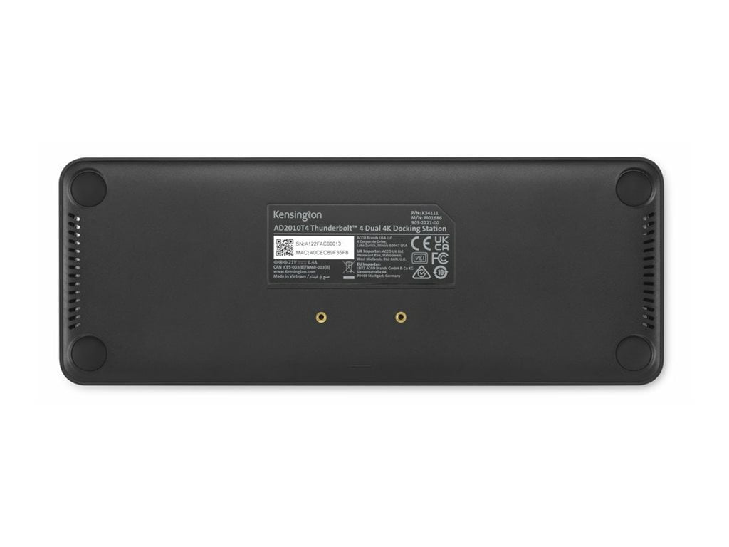 Kensington K35381NA Sd5768t Eq Thunderbolt 4 Dual 4k Docking Station