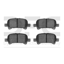 Dynamic Friction Company 5000 Advanced Brake Pads - Ceramic 1551-0828-00-Rear Set For 2000-2006 Toyota Camry, 2000-2007 Toyota Avalon, 2000-2008 Toyota Solara