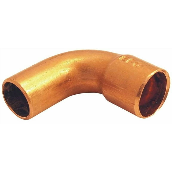 EPC 31420 Street Pipe Elbow, 1-1/2 in, Sweat x FTG, 90 deg Angle, Copper