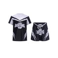 thumbnail image 1 of Rswnyirn Ensembles de Boxe pour Garçons Enfants Uniforme de Boxe Robe de Fantaisie Tenue de Boxeur Noir 6, 1 of 6