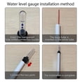 thumbnail image 3 of Paquete de 10 medidores de humedad del suelo, indicador de nivel de agua de la planta de 20 cm, indicador de nivel de agua, humedad del suelo, 3 of 5
