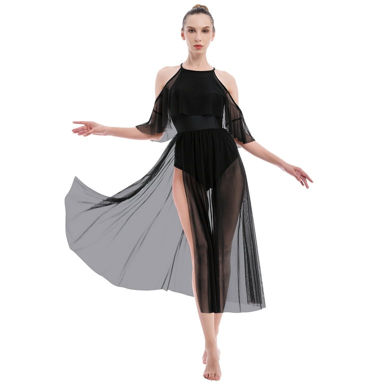 IBTOM CASTLE Women Lyrical Dance Dress Shiny Criss Cross Spaghetti Strap Full Circle Mesh Tulle Long Dress with Brooch Pin S Black - Walmart.com IBTOM CASTLE Women Lyrical Dance Dress Shiny Criss Cross Spaghetti Strap Full Circle Mesh Tulle Long Dress with Brooch Pin S Black - Walmart.com