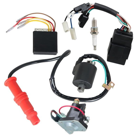 SHZAITOR Ignition Coil CDI Relay Regulator Spark Plug Replacement for Sportsman 500 1996-2001 Replacement for 3085564