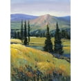thumbnail image 2 of OToole, Tim 12x14 White Modern Wood Framed Museum Art Print Titled - Purple Mountain Majesty II, 2 of 4