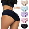 thumbnail image 2 of Pantaletas Confort De Sin Costura Para Mujer 5piezas, 2 of 8
