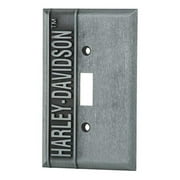 Harley-Davidson Heavy-Duty H-D Single Switch Plate, Hardware Included HDL-10169, Harley Davidson