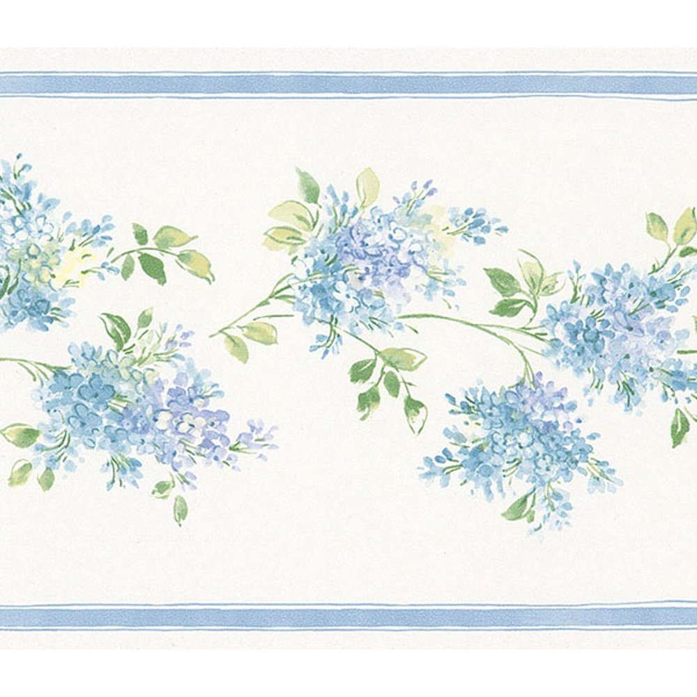 879035 Lilacs Mini Print Wallpaper Border