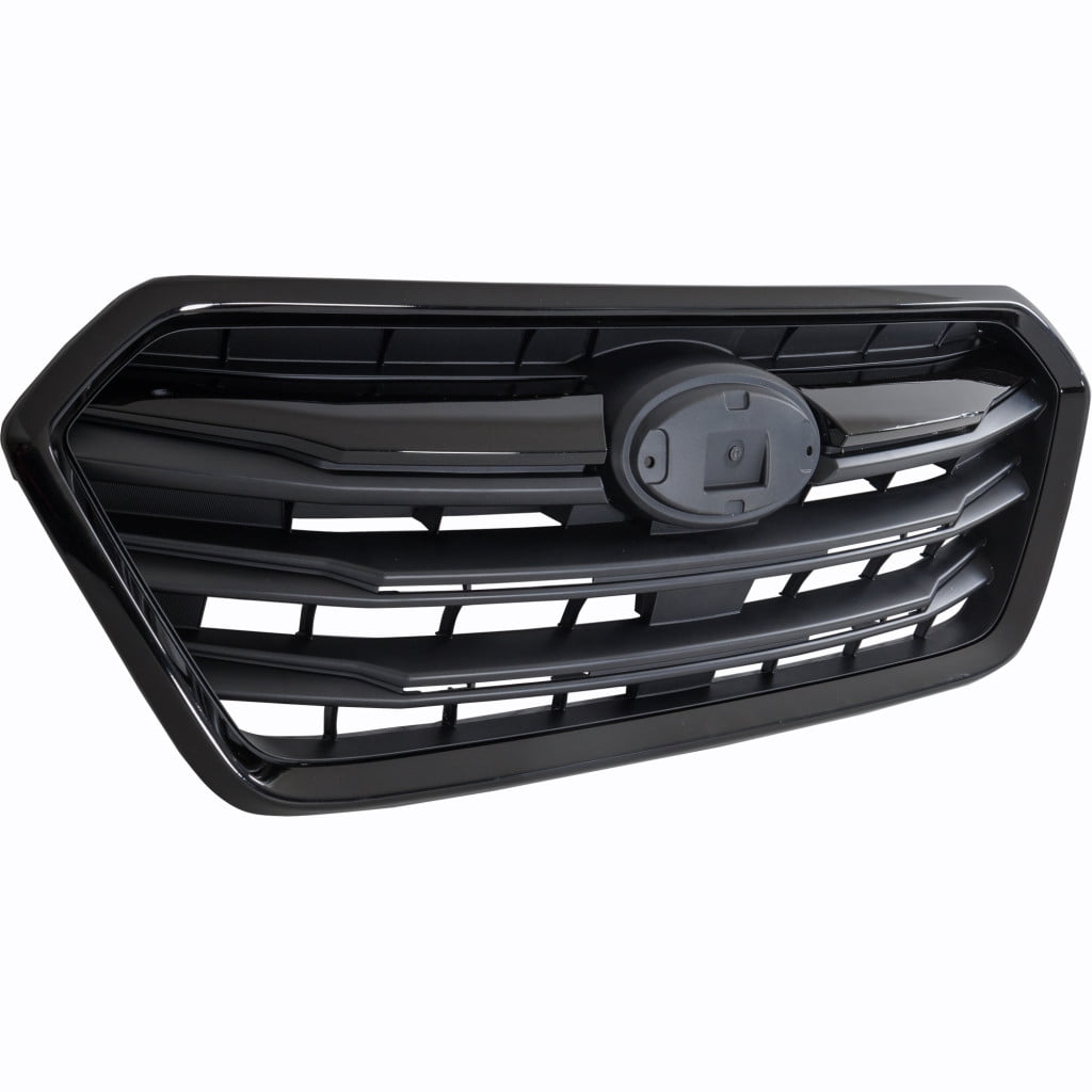 For Subaru Legacy 2018 2019 Grille | Textured Black | With Black Molding and Frame | Plastic | Replacement For SU1200179 | 91121AL21A