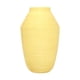 thumbnail image 1 of Jarrón de cerámica con flores, jarrón decorativo para el hogar, mesa auxiliar, jarrón decorativo Amarillo, 1 of 9
