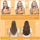 thumbnail image 5 of Extensiones de pelo YDDM Natural Black con cinta adhesiva, 40 unidades, 50 cm, 5 of 7
