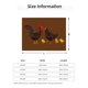 thumbnail image 5 of Fotbe Chicken Farm Animal Manta de Franela con Estampado, Manta Ultrasuave para Cama, Sofá, Auto, Hipoalergénica y Antibolitas-50"x40", 5 of 6