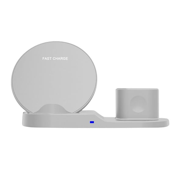 Charging Phone Mount for Car, 3 in 1 Wireless Charger Pad Dock Station Stand All Mobile Phones That Support Wireless Charging Fast Charging