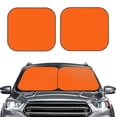 thumbnail image 2 of Fotbe Orange Scales Juego de 2 Piezas de Parasoles para Parabrisas | Bloqueador Solar para Auto | Accesorios Plegables para Protección Solar Interior-Large, 2 of 6