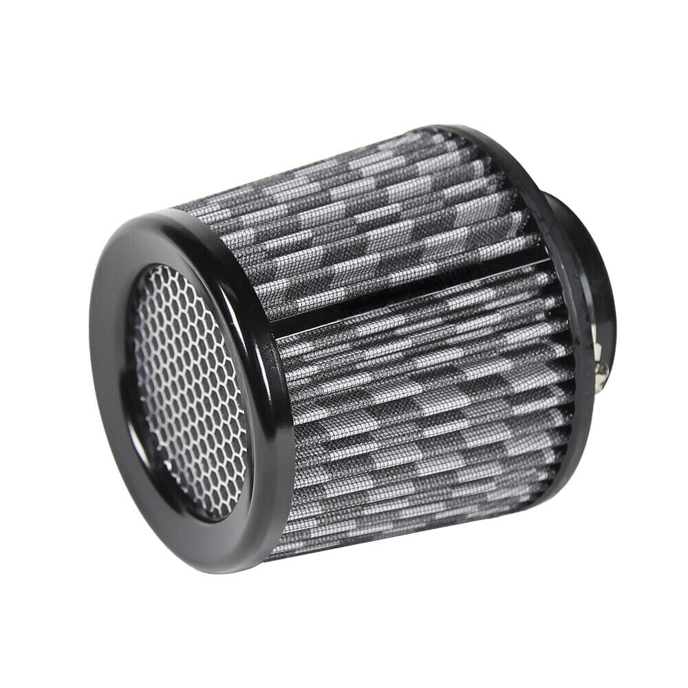 3" High Flow Inlet Cold Air Intake Cone Replacement 76mm Dry Air Filter NEW