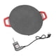 thumbnail image 1 of Korean Grill Pan Electric Round Comal BBQ Griddle Plate with Non Stick Coating AU Plug 220V Black, 1 of 5