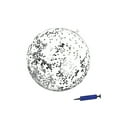 thumbnail image 2 of Koszal 16/24 Inch Elastic Inflatable Ball Waterproof PVC Enjoyable Interactive Toy Shiny Confetii Ball for Summer, 2 of 7