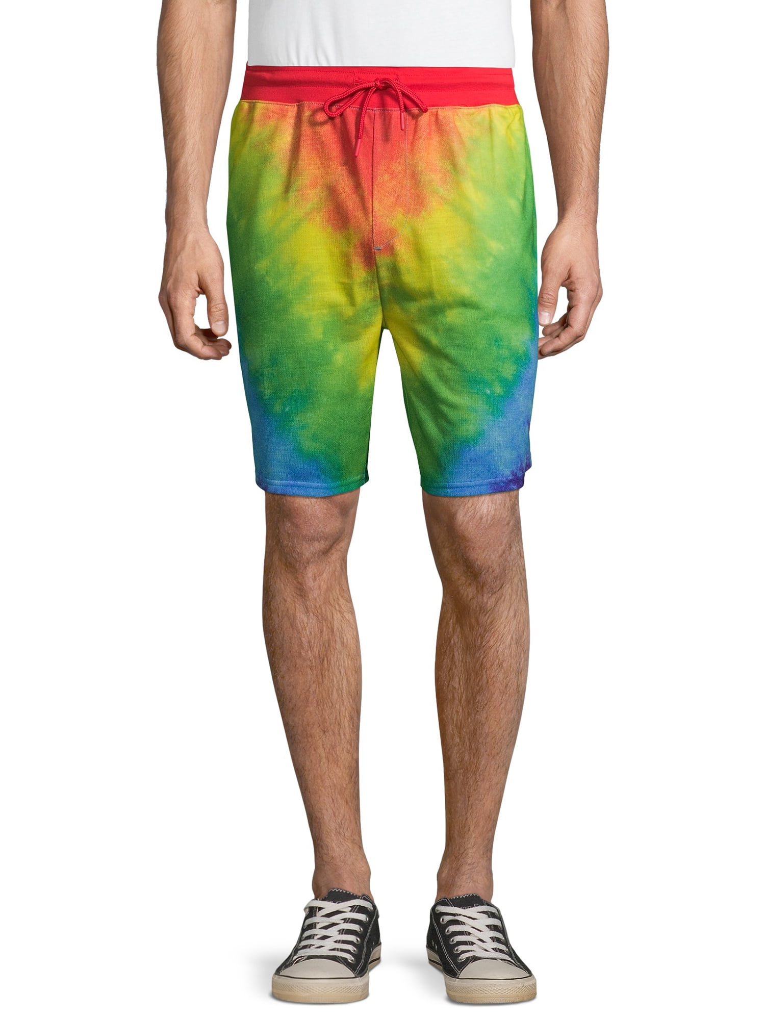 no boundaries men's knit jogger shorts