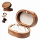 thumbnail image 1 of Caja De Madera Nogal Para Un Anillos Modelo Café, 1 of 4