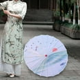 thumbnail image 6 of Chinese Oiled Paper Umbrella, Chinese Classical Dance Umbrella, Women Gift Props Oil Paper Umbrella for Dance Recitals Party Music Festivals Style F, 6 of 8