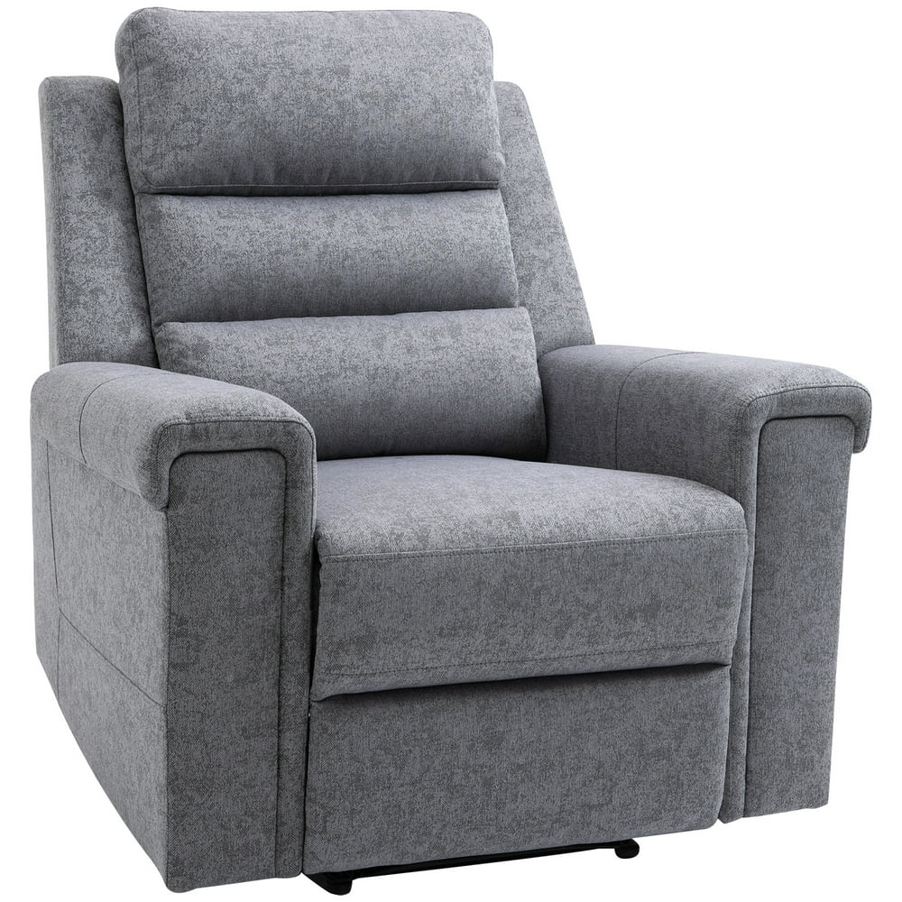Modern Manual Single Sofa Recliner Armchair Home Theater Seating