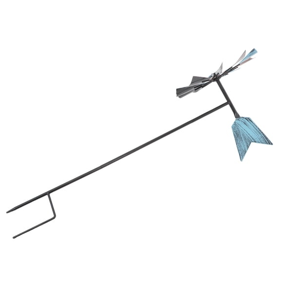 Metal Windmill 3D Wind Dynamics Spinner Windmill Outdoor Garden Lawn Weather Yard Decor For Yard Lawn Garden Decor