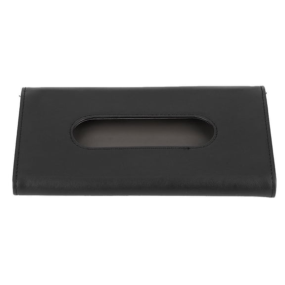 Xirurus Portable PU Leather Sun Visor Tissue Box – Easy‑Refill Napkin Holder for SUVs, Trucks & Cars
