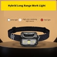 thumbnail image 3 of Inteprter Linterna ligera, conveniente, resistente al agua, lámpara de cabeza, duradera, de larga duración, iluminación de linterna, iluminación para Iluminación y accesorios Inteprter HA074513-01, 3 of 6