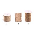thumbnail image 4 of Cuerda de yute hecha a mano para bricolaje, paquete de jardinería, poste para rascar para mascotas, cuerda de yute para manualidades, 8 mm, 18 m Methold HA5209-03B, 4 of 6