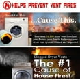 thumbnail image 7 of Dryvenck 50ft Dryer Vent Brush Dryer Vent Clean Kit Dryer Cleaner Brush Use with a Power Drill Dryer Vent Cleaning Brush, 7 of 7