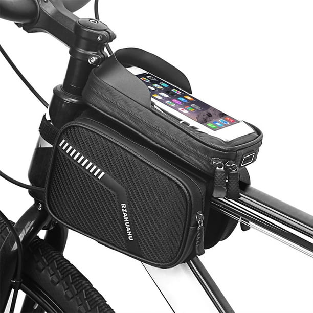 Cyclisme Vélo Vélo Tête Tube Guidon Téléphone Portable Sac Étui