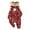 Red 3, variant on Matching Family Outfits Christmas Full Winter Zip Up Cute Print Long Sleeve Soft Sweatshirt Hooded Soft Loungewear Pjs Set,Red 2,Mom:XL