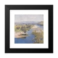 thumbnail image 2 of Arthur Streeton 15x15 Black Modern Framed Museum Art Print Titled - ‘The Purple Noon's Transparent Might’, 2 of 5