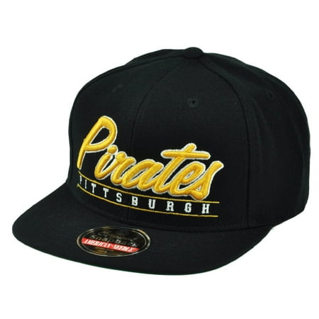 Flat Bill Baseball - MLB American Needle Pittsburgh Steelers Snapback Flat Bill Hat Sport Scripter