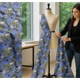 thumbnail image 5 of Soimoi Cotton Voile Fabric Leaves & Lemur Animal Fabric Prints by Yard 42 Inch Wide, 5 of 7