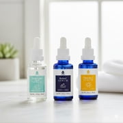 Anti-Aging Facial Serum Set, Vitamin C, Retinol & Hyaluronic Acid Serums, 30 ml Each