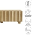 thumbnail image 2 of Modway Sorren TV Stand in Natural, 2 of 9
