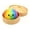 #001G - Colorful, variant on Mystery Giant Dumplings Squishies, Soft Squishy Soft Squeeze Stress Ball with Food Steamer, Realistic Steamed Bun Fidget T-oy, Sensory Relief for Adults