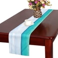 thumbnail image 3 of MKHERT Beach Table Runner for Office Kitchen Dining Room Wedding Party 16x72 inch, 3 of 4