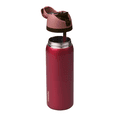 thumbnail image 3 of Owala FreeSip Insulated Stainless Steel Water Bottle Sports and Travel, Water Bottle, 32 oz, Poinsettia, 3 of 4