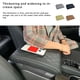 thumbnail image 5 of Sidaley Almohadilla de microfibra para reposabrazos de coche, Color sólido, Universal, transpirable, relajante, 4 estaciones, alfombrilla de Automoción decorativa y accesorios Beige, 5 of 6