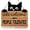 Funny Cat Welcome Sign, variant on Rainbow Welcome Wood Sign,Colorful Welcome Wood Sign Plaque,Rainbow Welcome Wall Hanging Sign, Multicolour Rainbow Wood Sign for Kids Room,Playroom, Classroom,School,Yard Decor,7”x12”+4.7”X12”