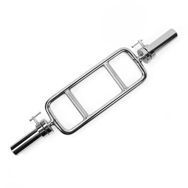 XPRT Fitness Olympic 33'' Tricep Barbell - Solid Alloy Steel Barbell for Strength Training