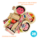 thumbnail image 4 of Juego de mesa rompecabezas cuerpo humano de madera 5 capas: ¡Aprende jugando!. niño y niña, 4 of 8