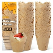 Katbite 200PCS Muffin Baking Cupcake Liners Holders, Baking Cups, Cupcake Wrapper