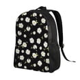 thumbnail image 2 of Wukai Daisies Flowers Travel Laptop Backpack - Waterproof, Anti-Theft, Slim and Sturdy College & Business Backpack, 2 of 7